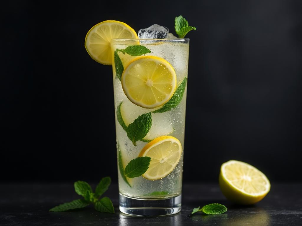 Lemon Mint Cooler — Fresh lime, hand-crushed mint, black salt — a Lahori summer 